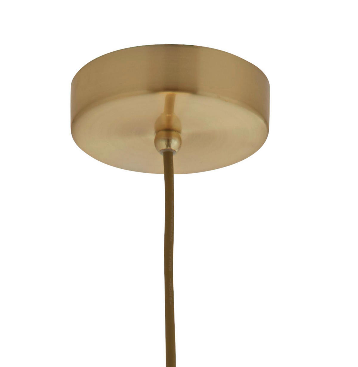 HÄNGLAMPA Avalon 23/19/150 cm  - guldfärgad, Klassisk, metall/glas (23/19/150cm)