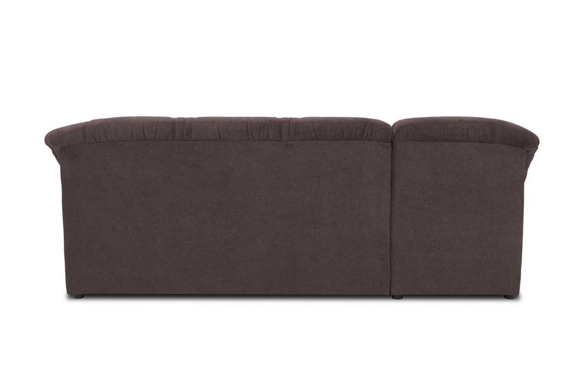 ECKSOFA Greige Mikrofaser  - Greige/Schwarz, KONVENTIONELL, Kunststoff/Textil (146/232cm) - MID.YOU