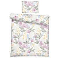 BETTWÄSCHESET Satin 160/210 cm  70 cm/50 cm  - Multicolor, Basics, Textil (160/210cm) - Ambiente