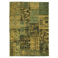VINTAGE-TEPPICH 40/60 cm Alanis Allover Grün  - Grün, LIFESTYLE, Textil (40/60cm) - Novel