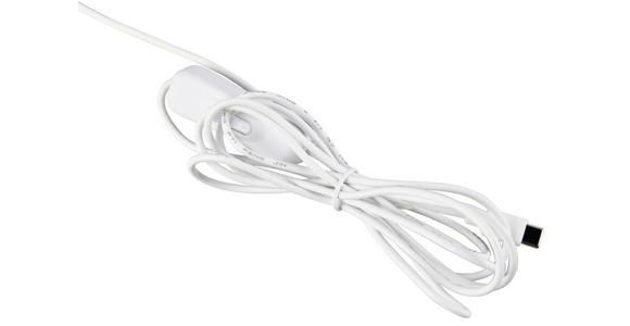 LED-DEKOLEUCHTE Football 23/24 cm  - Weiß, LIFESTYLE, Kunststoff/Metall (23/24cm) - Novel