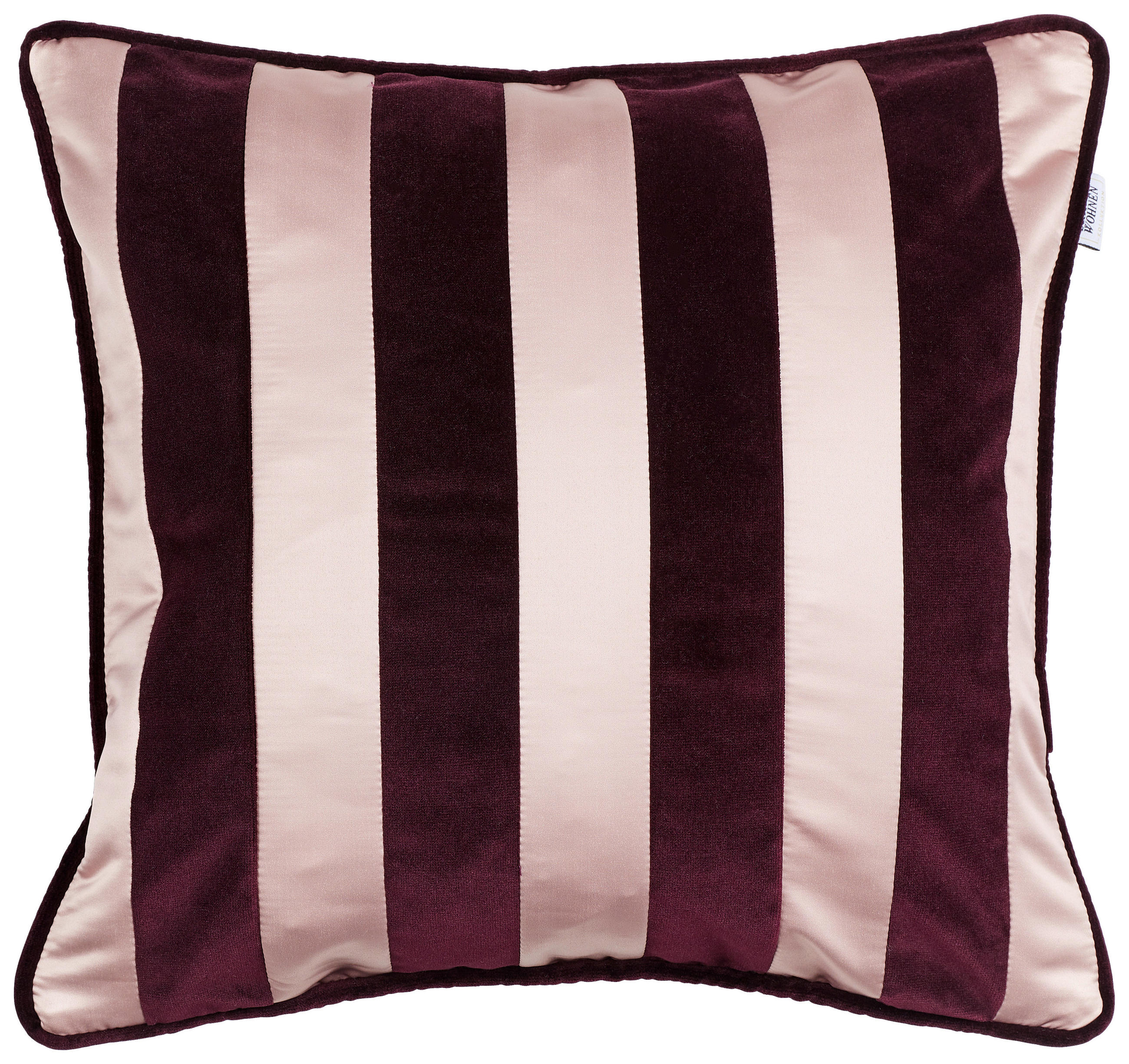 DEKORATIVNA JASTUČNICA 43/43 cm - ružičasta/bobica, Dizajnerski, tekstil (43/43cm) - Schöner Wohnen