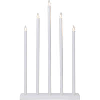 LED-KERZE  - Weiß, Basics, Holz/Kunststoff (38/10/64cm) - Eglo