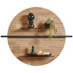 WANDPANEEL Eichefarben  116/96/22 cm  - Eichefarben, Natur, Glas/Holz (116/96/22cm) - Valnatura