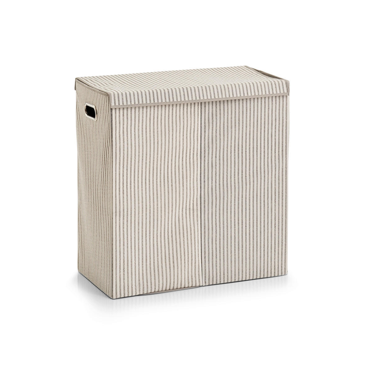 WÄSCHESAMMLER - Beige, Basics, Textil (61,5/31/63cm) - Zeller Present