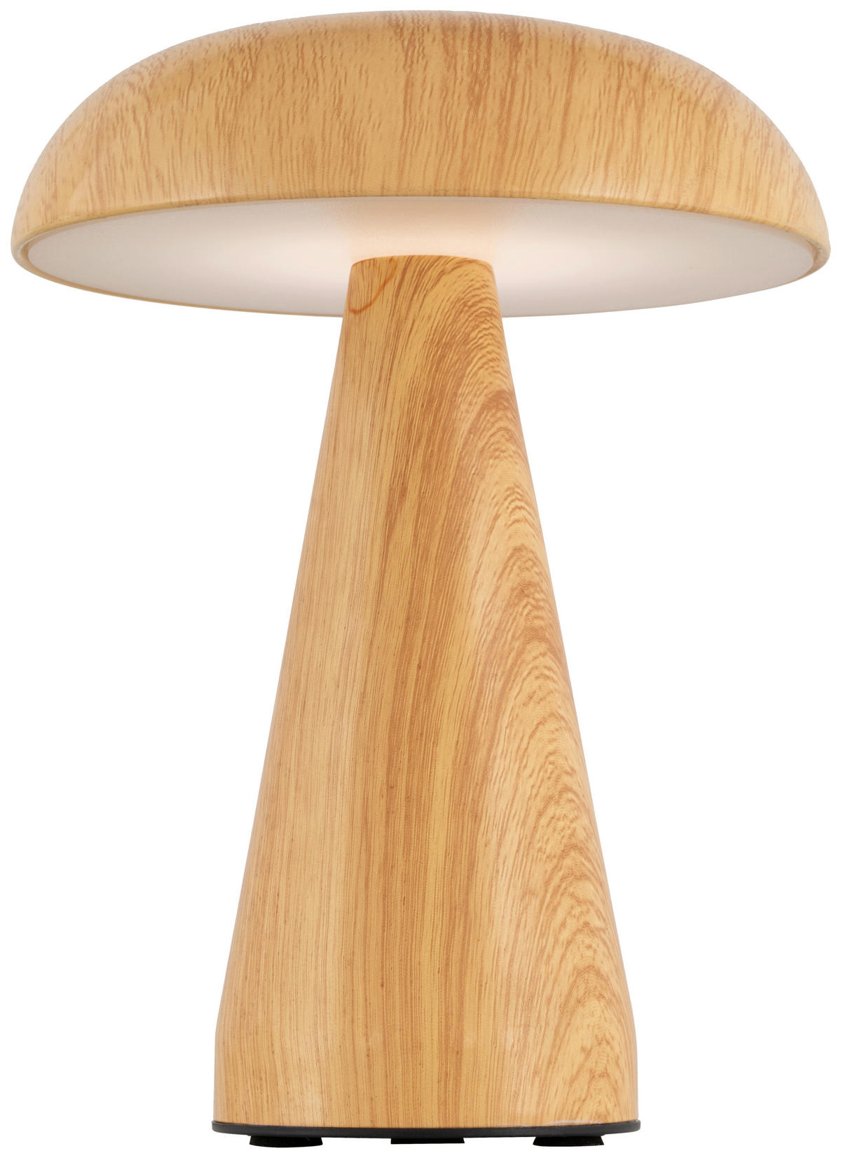 TISCHLEUCHTE - Naturfarben, Trend, Kunststoff/Metall (15,5/21cm) - Novel