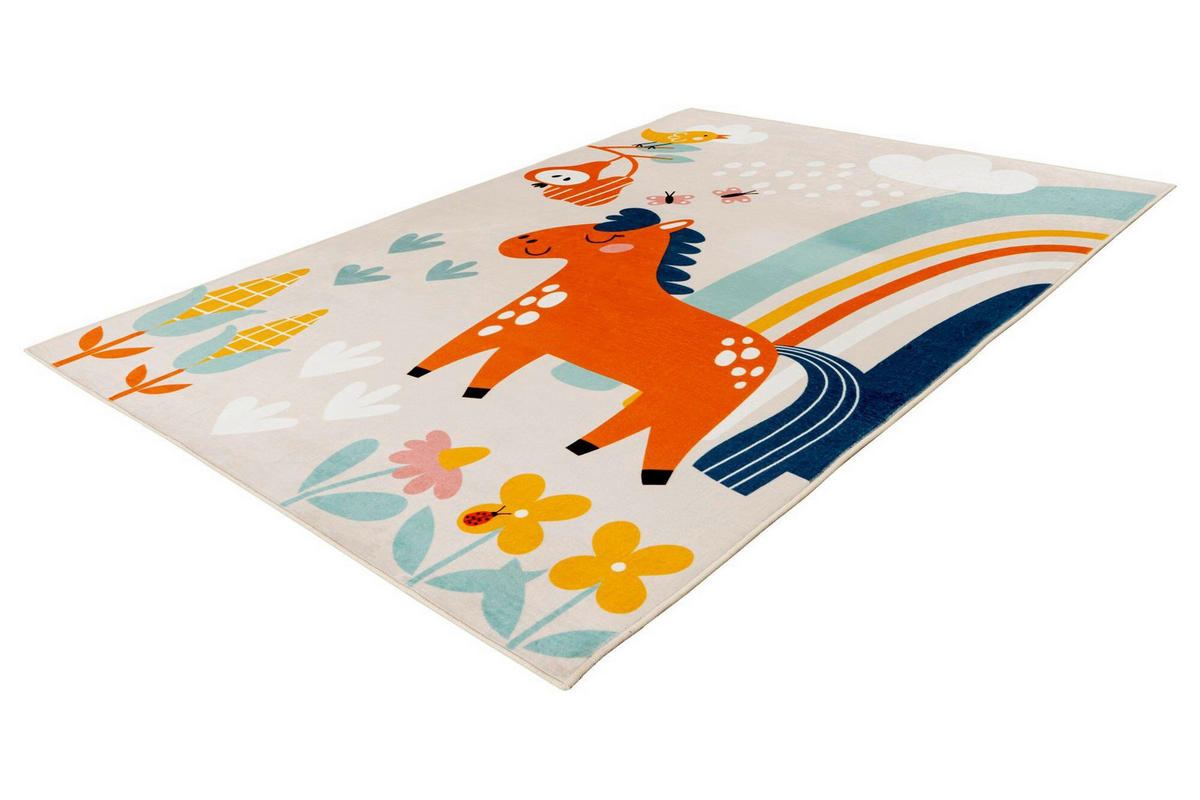 FLACHWEBETEPPICH 160/230 cm Multicolor  - Multicolor, Basics, Textil (160/230cm) - Kayoom