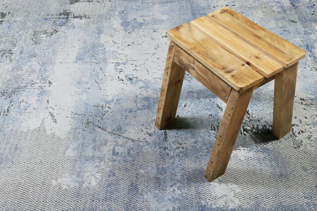 TKANÝ KOBEREC, 160/230 cm, modrá, šedá - šedá/modrá, Design, textil (160/230cm) - Esprit