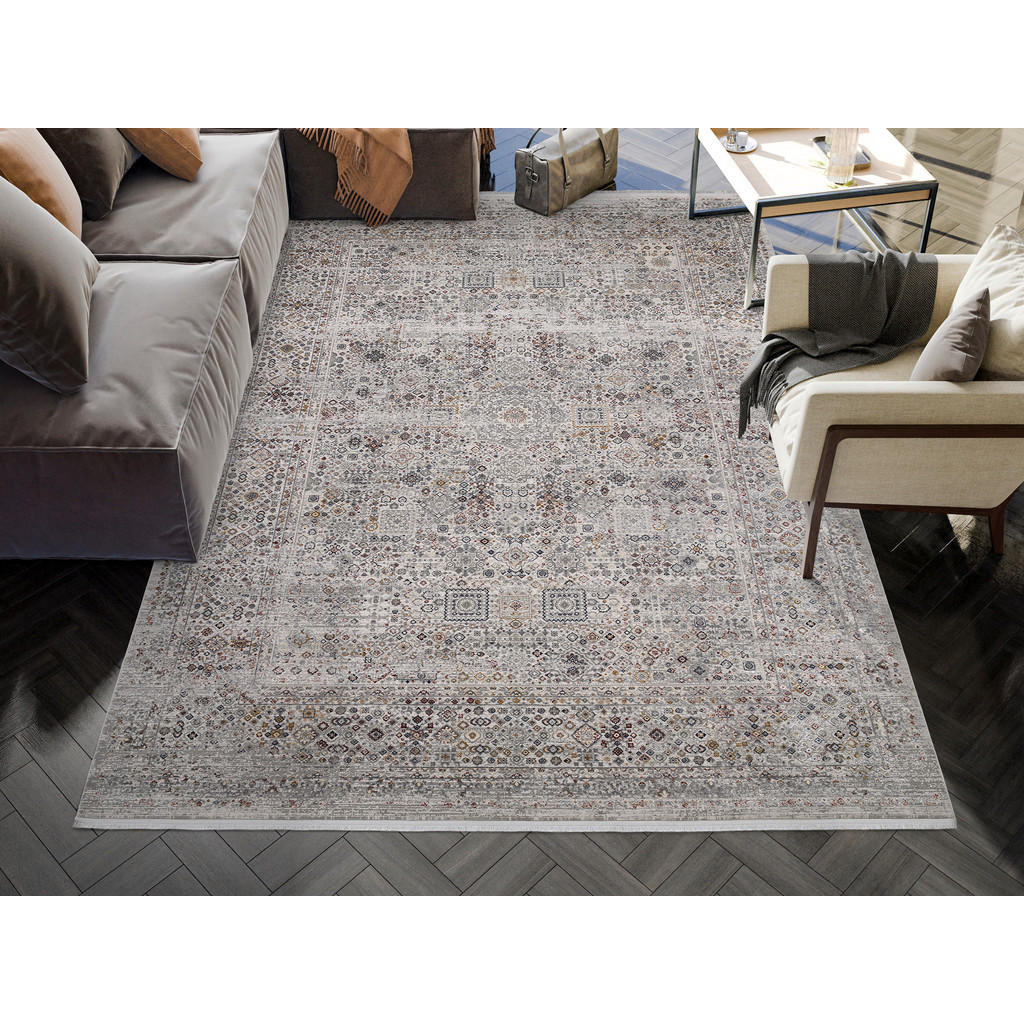 Thumbnail - Dieter Knoll Webteppich Solaris, Grau, Textil, Uni, rechteckig, 200x290 cm, Oeko-Tex® Standard 100, für Fußbodenheizung ...