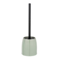 WC-BÜRSTENGARNITUR - Schwarz/Grün, KONVENTIONELL, Keramik/Kunststoff (11,5/38,5/11,5cm) - Schöner Wohnen