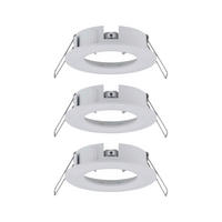 DECKENLEUCHTE 8,4 cm  - Alufarben/Weiß, Basics, Metall (8,4cm) - Paulmann