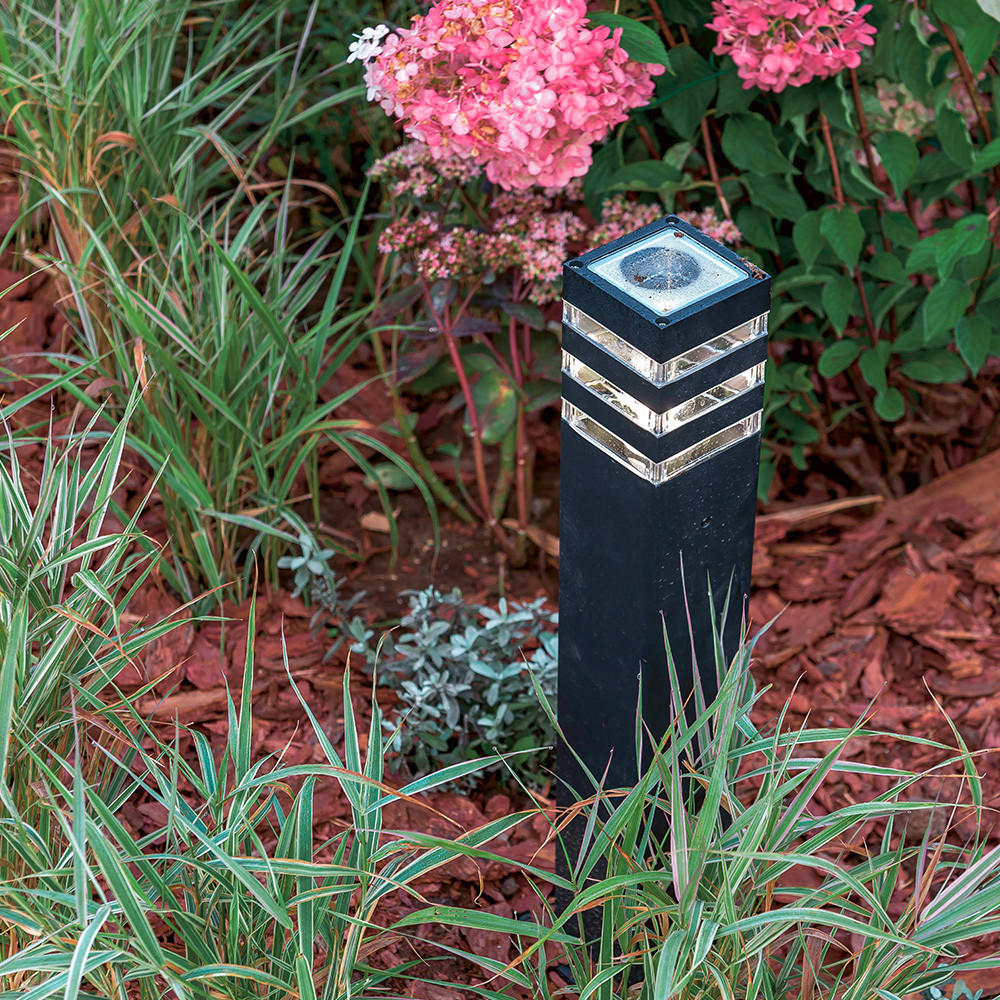 WEGELEUCHTE Outdoor 14/14/61 cm   - Schwarz, Trend, Metall (14/14/61cm) - MAYTONI