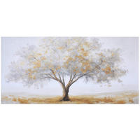 LEINWANDBILD Landschaft und Natur, Bäume Multicolor 115/55 cm  - Multicolor, Basics, Holz/Papier (115/55cm) - Euroart