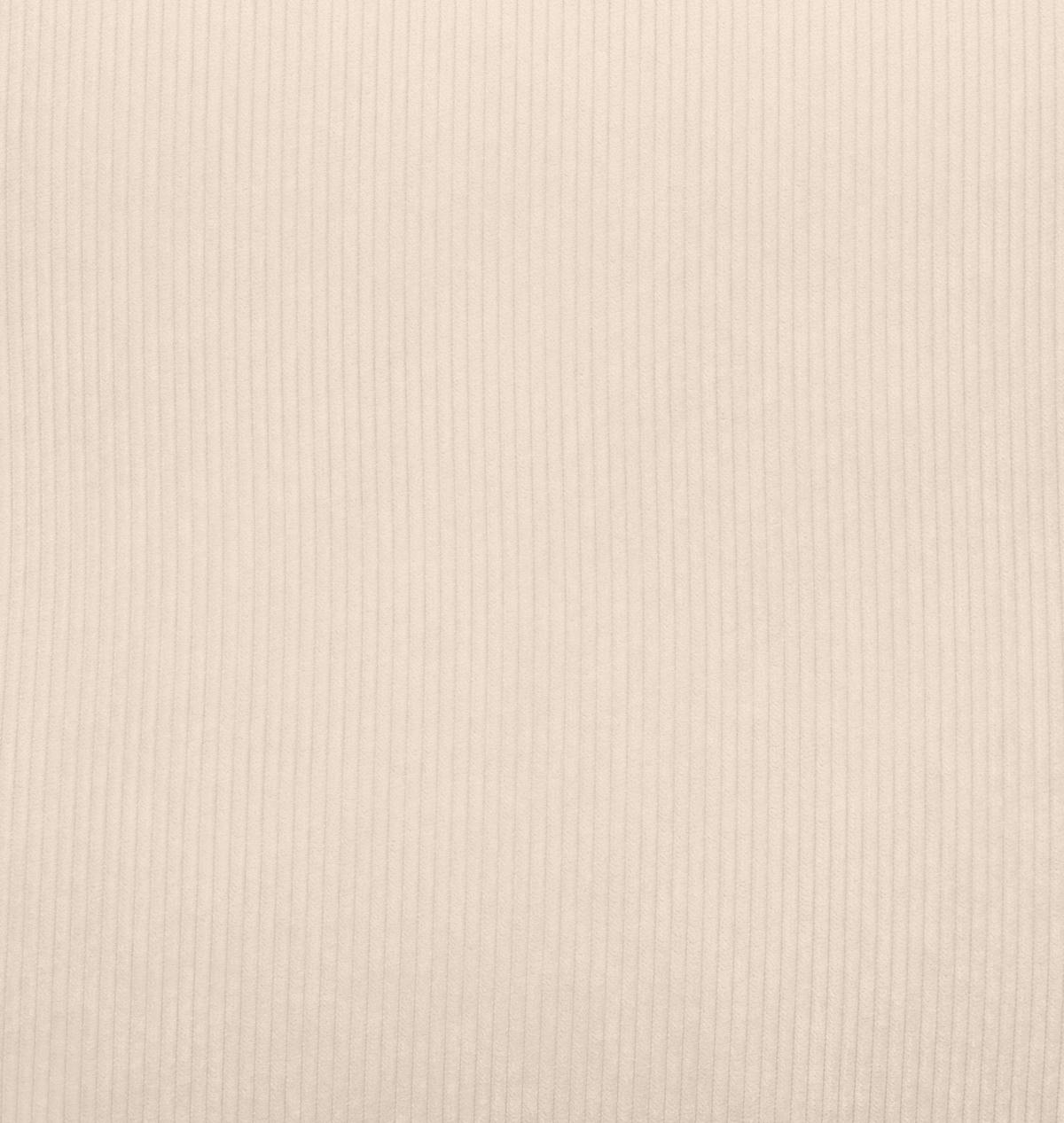 ECKSOFA inkl. Funktionen Creme Cord  - Creme/Schwarz, Design, Kunststoff/Textil (265/182cm) - Stylife
