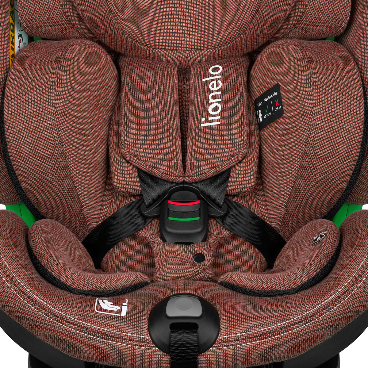 KINDERAUTOSITZ Harmony i-Size   - Terracotta, Basics, Holz/Kunststoff (45/53/80cm) - Lionelo