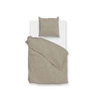 BETTWÄSCHE Flanella-di-Lino Flanell 155/220 cm  - Khaki, Basics, Textil (155/220cm)