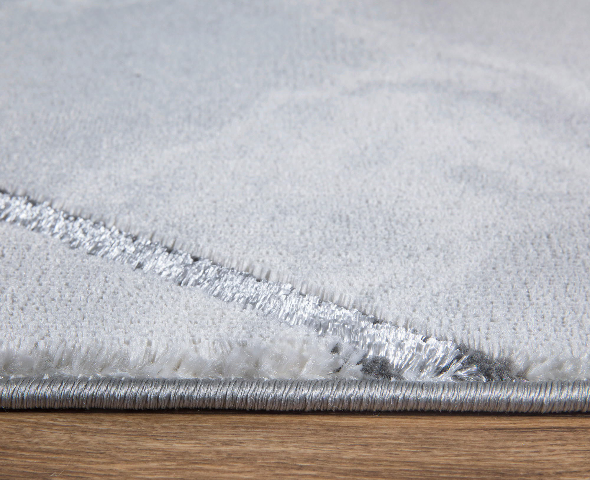Thumbnail - Novel Webteppich 38810, Silber, Dunkelgrau, Textil, geometrisch, rechteckig, 200x290 cm, Teppiche & Böden, Teppiche, Mod...