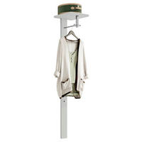 GARDEROBENPANEEL  in 33/167/31 cm  - Weiss, Design, Holzwerkstoff (33/167/31cm) - Moderano