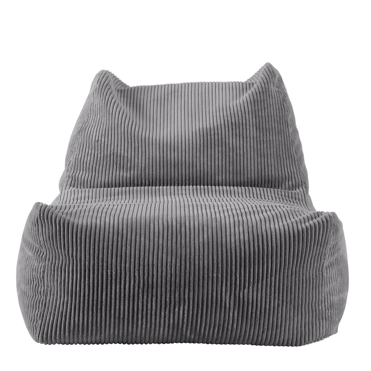 SITZSACK 240 l  - Anthrazit, Trend, Textil (83/70/120cm) - Max Winzer