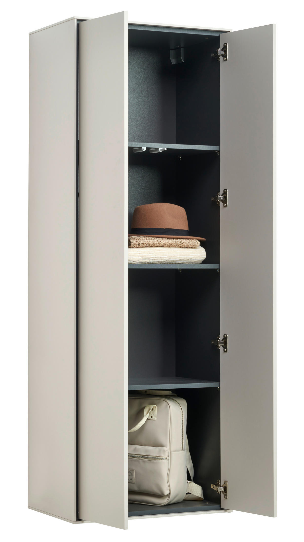 GARDEROBENSCHRANK RENO  in 61/170/41 cm  - Kaschmir, Design, Holzwerkstoff (61/170/41cm) - Voleo