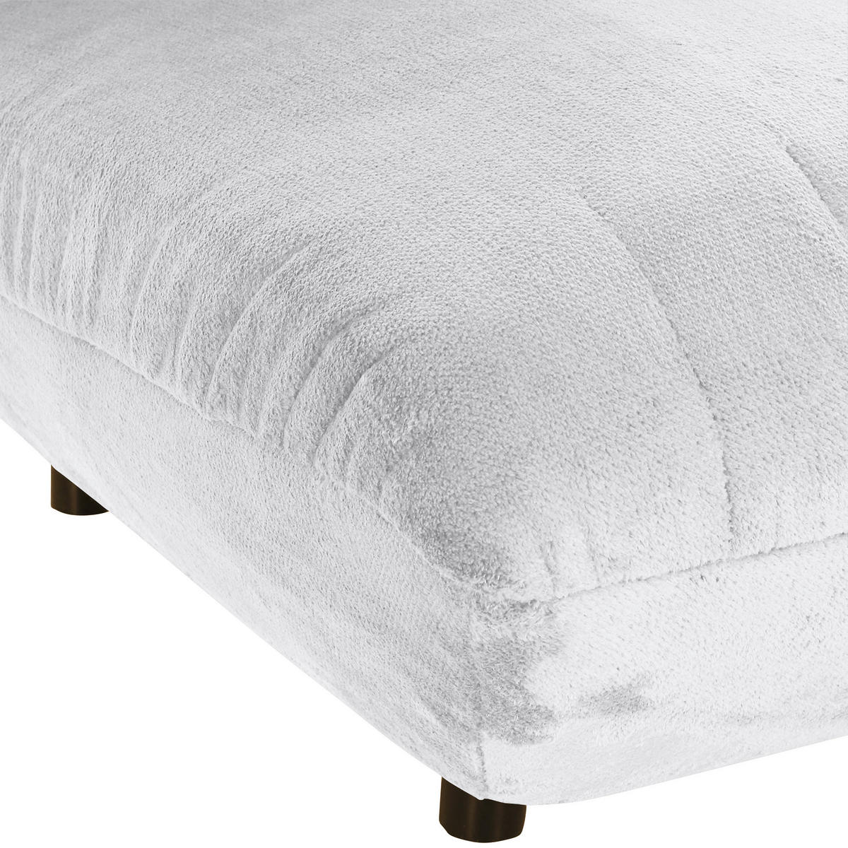 FÅTÖLJ i textil vit  - vit/svart, Klassisk, textil/plast (100/86/100cm) - MID.YOU