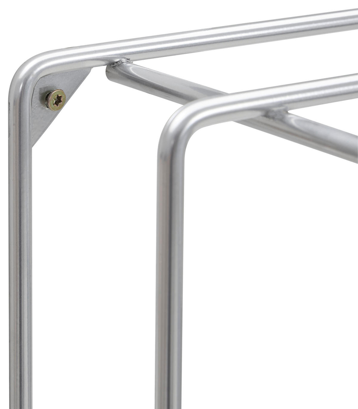 WANDGARDEROBE  in Chromfarben  - Chromfarben, Basics, Metall (73/38/26cm) - Livetastic