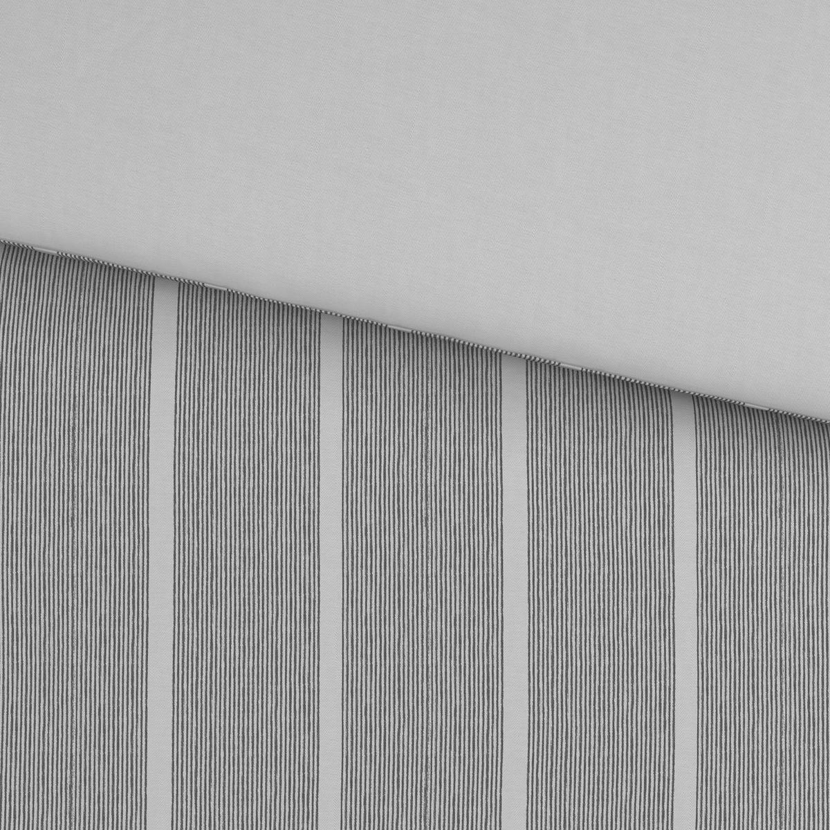 WENDEBETTWÄSCHE Renforcé 135/200 cm  - Silberfarben/Grau, Textil (135/200cm) - Bio:Vio