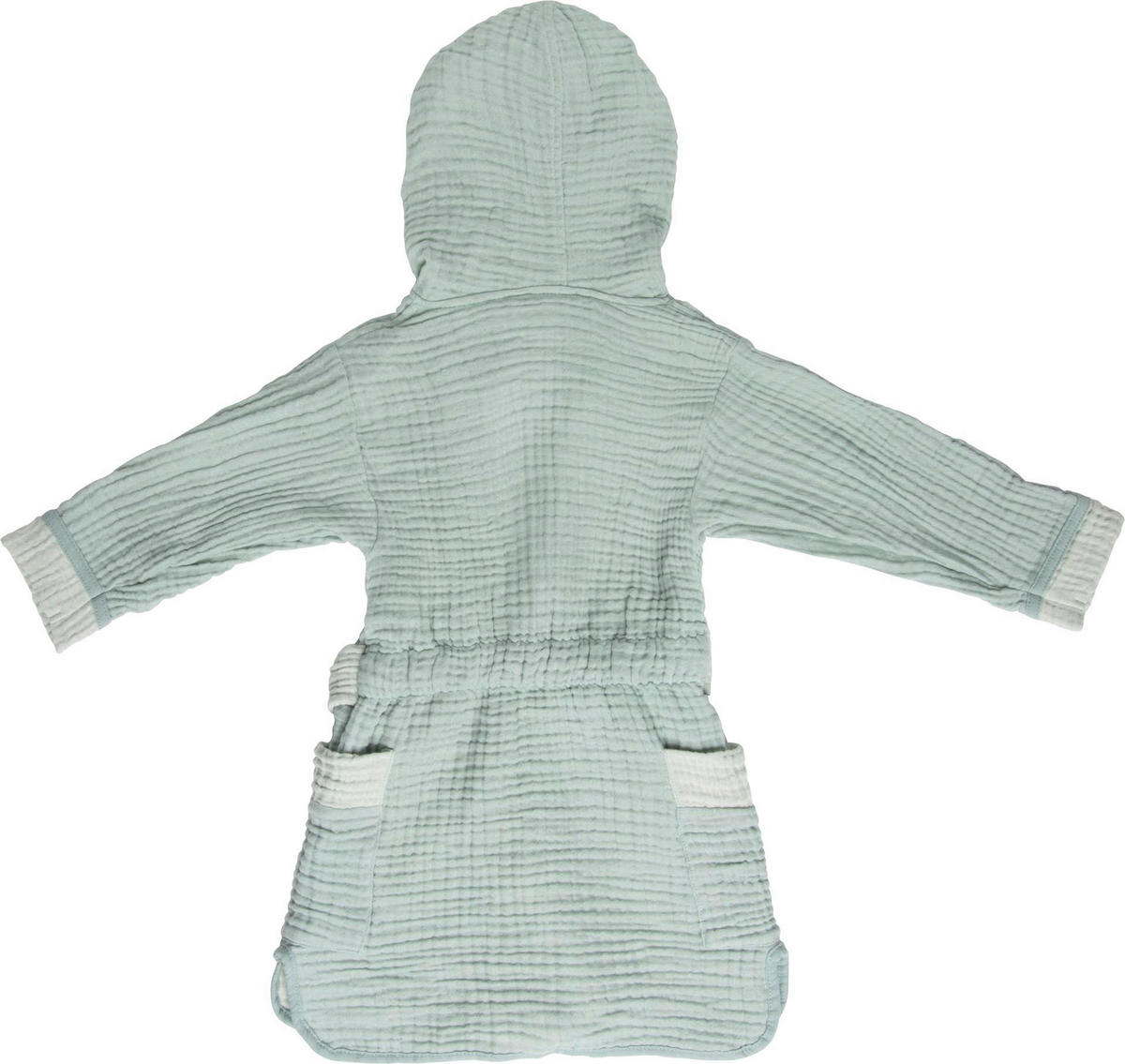 KINDERBADEMANTEL 86/92  - Pastellgrün/Grün, Basics, Textil (86/92null) - Bebe Jou