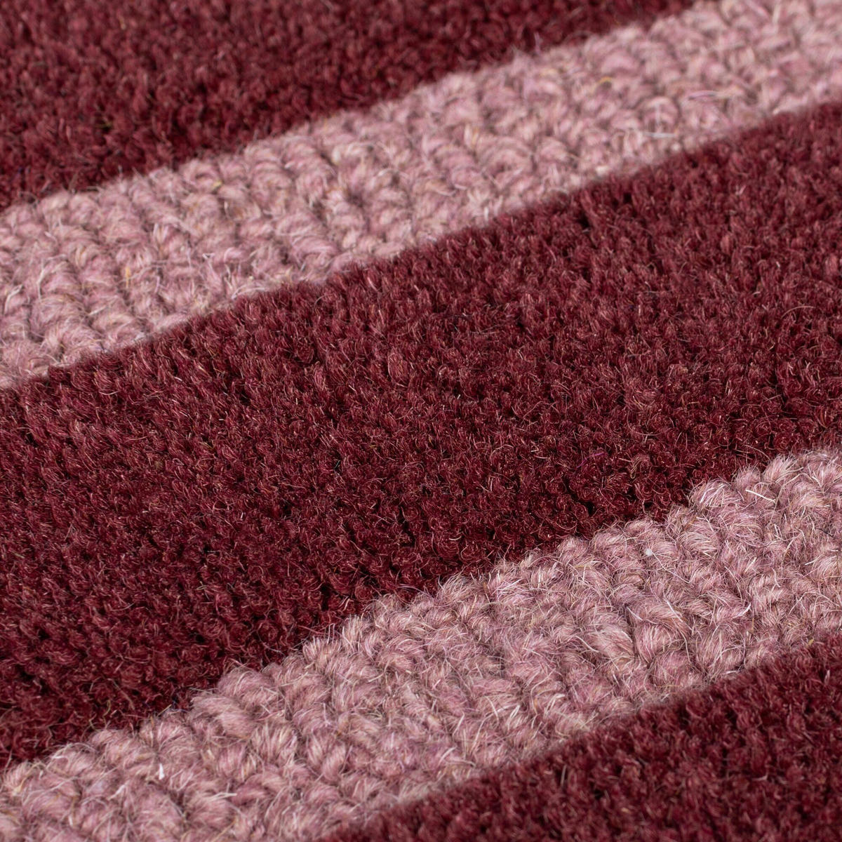 WOLLTEPPICH 150/240 cm SPLIT OMBRE SHAPED Rot  - Rot, Trend, Textil (150/240cm) - Xora
