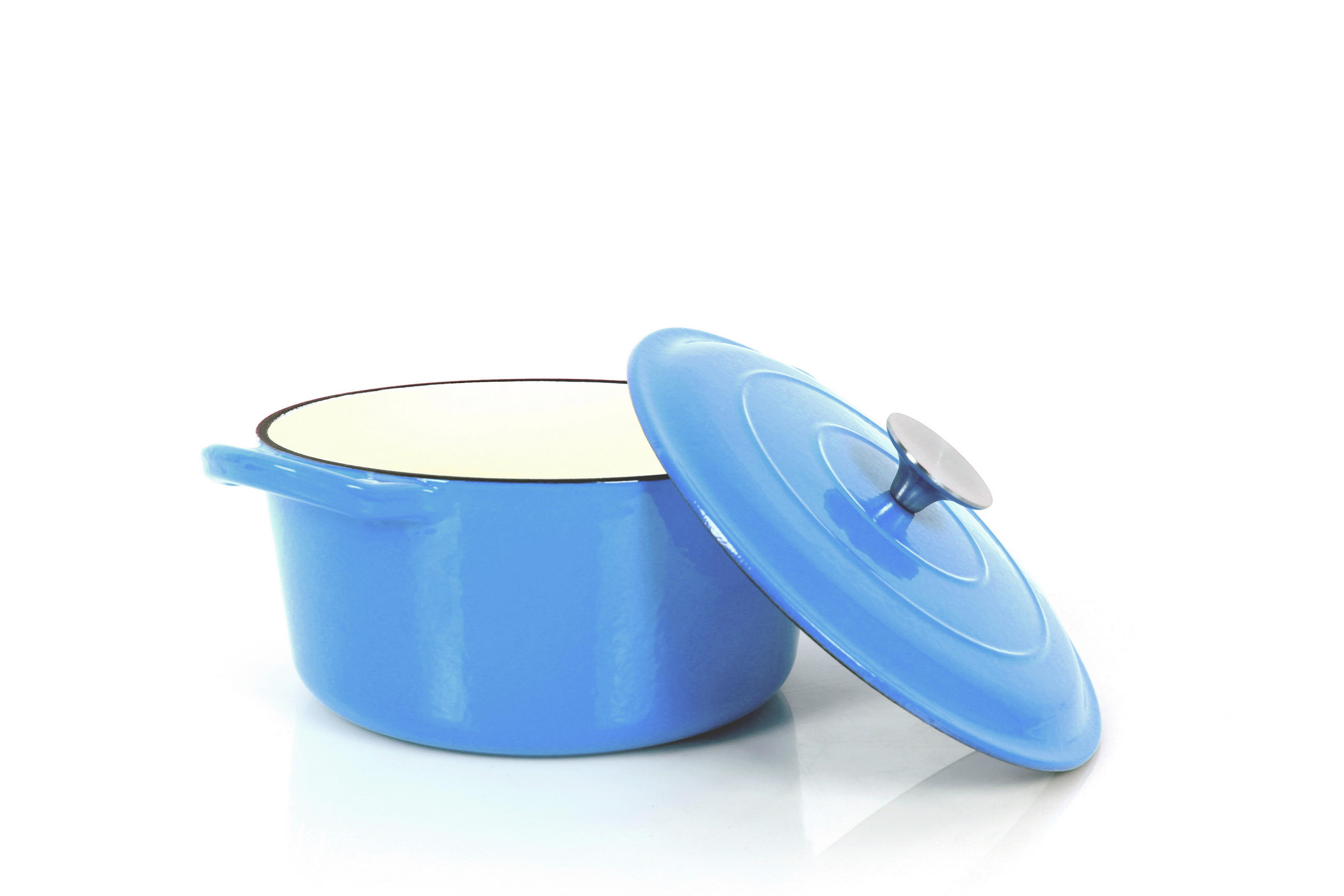 SCHMORTOPF 3,5 L  - Blau, Basics, Metall (22,5 cmcm) - Echtwerk