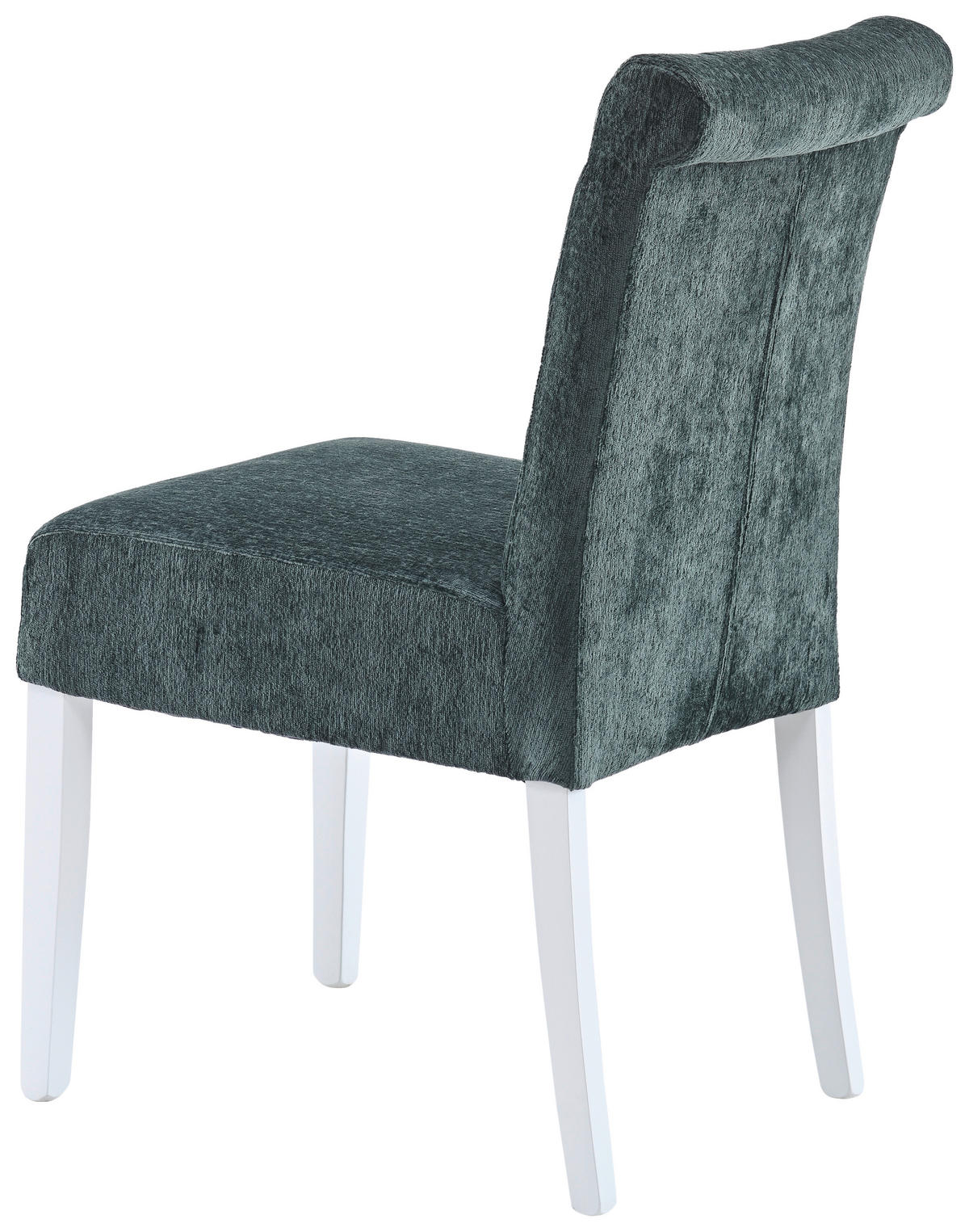 STUHL Chenille Jadegrün Buche massiv  - Jadegrün/Weiß, KONVENTIONELL, Holz/Textil (46,5/91/65cm) - Cantus