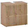 WASCHBECKENUNTERSCHRANK 60/57/36 cm  - Schwarz/Eiche Artisan, MODERN, Holzwerkstoff/Kunststoff (60/57/36cm) - MID.YOU