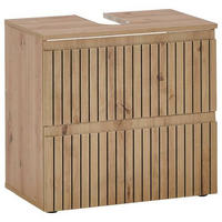 WASCHBECKENUNTERSCHRANK 60/57/36 cm  - Schwarz/Eiche Artisan, MODERN, Holzwerkstoff/Kunststoff (60/57/36cm) - MID.YOU