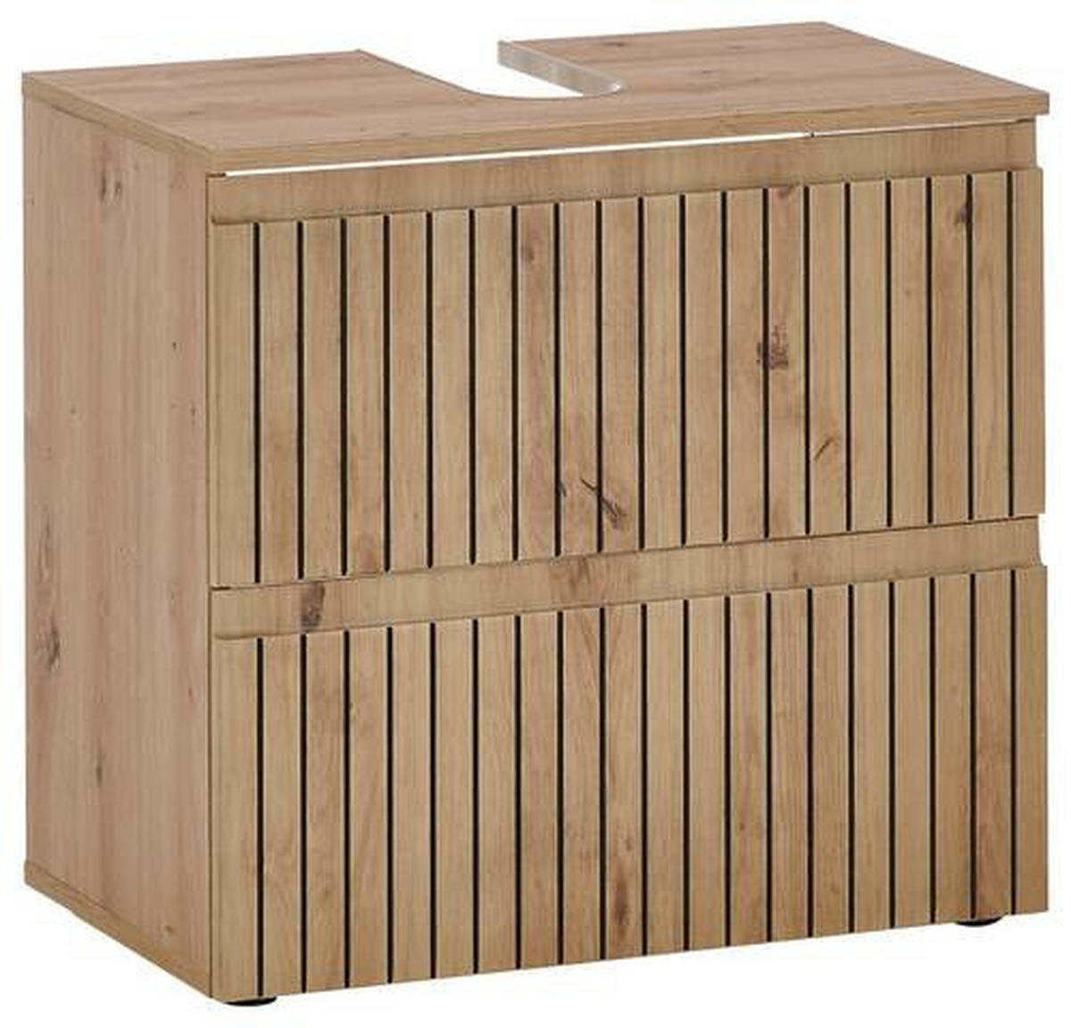 WASCHBECKENUNTERSCHRANK 60/57/36 cm  - Schwarz/Eiche Artisan, MODERN, Holzwerkstoff/Kunststoff (60/57/36cm) - MID.YOU