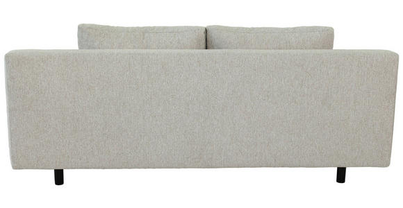 SCHLAFSOFA Lia in Webstoff Taupe  - Taupe/Schwarz, Design, Textil/Metall (197/84/92,5cm) - Hom`in