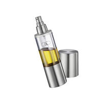 ÖLFLASCHE - Edelstahlfarben, Basics, Kunststoff/Metall (5/19,2cm) - KÜCHENPROFI