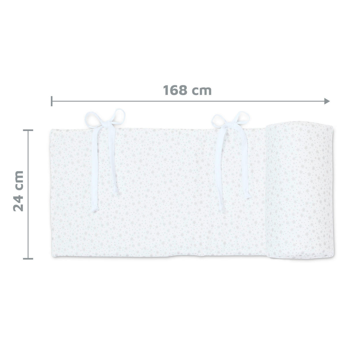 NESTCHEN   24/168 cm  - Weiß, Basics, Textil (24/168cm) - Babybay