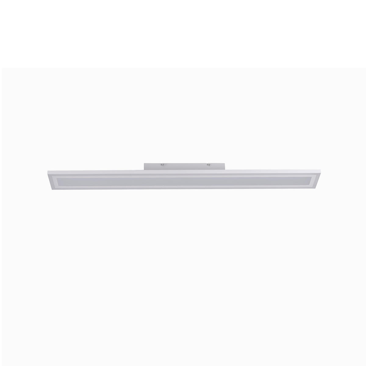 LED-DECKENLEUCHTE 100/11/6 cm   - Weiß, Design, Kunststoff/Metall (100/11/6cm) - Novel