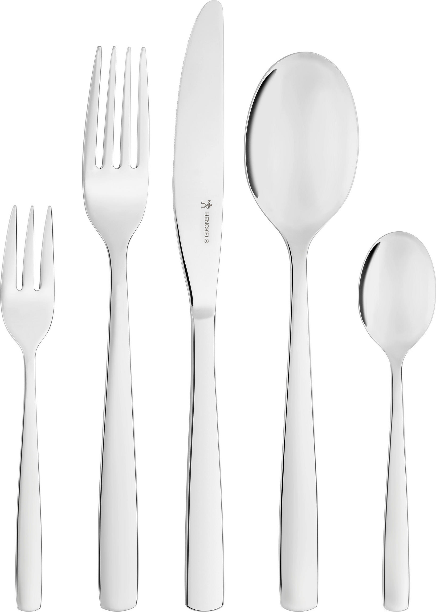 BESTECKSET RAINFALL 30-teilig Edelstahl  - Basics, Metall - Henckels by ZWILLING