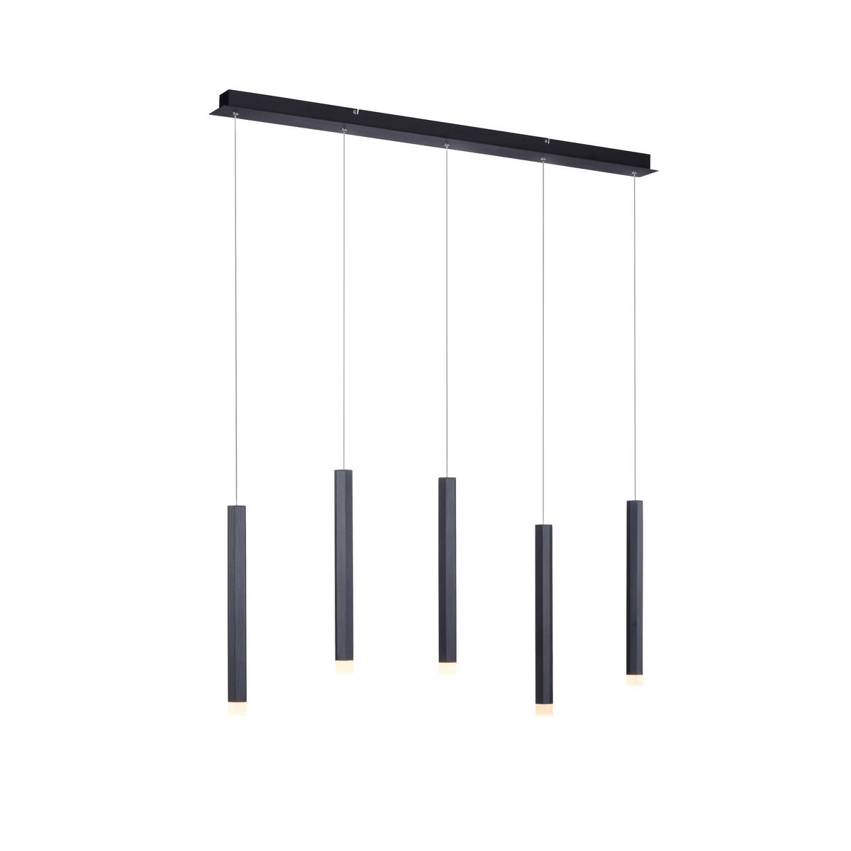 VISEČA LED-SVETILKA  Bruno 29 W/550 lm/3000 K/230 V/ - črna, Trend, kovina/umetna masa (100/8/120cm)