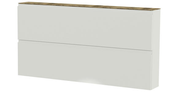 SCHUHKIPPER 160/81/22 cm  - Sandfarben/Eichefarben, Design, Holzwerkstoff (160/81/22cm) - Moderano