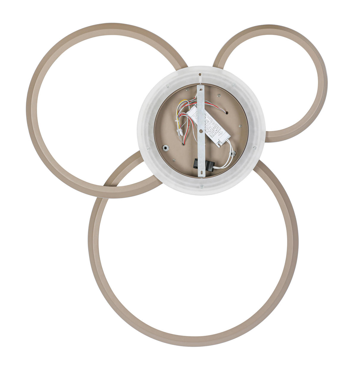 Plafonieră Cu Led 39 W    96/84/10 cm  - nisipiu, Design, plastic/metal (96/84/10cm) - Dieter Knoll