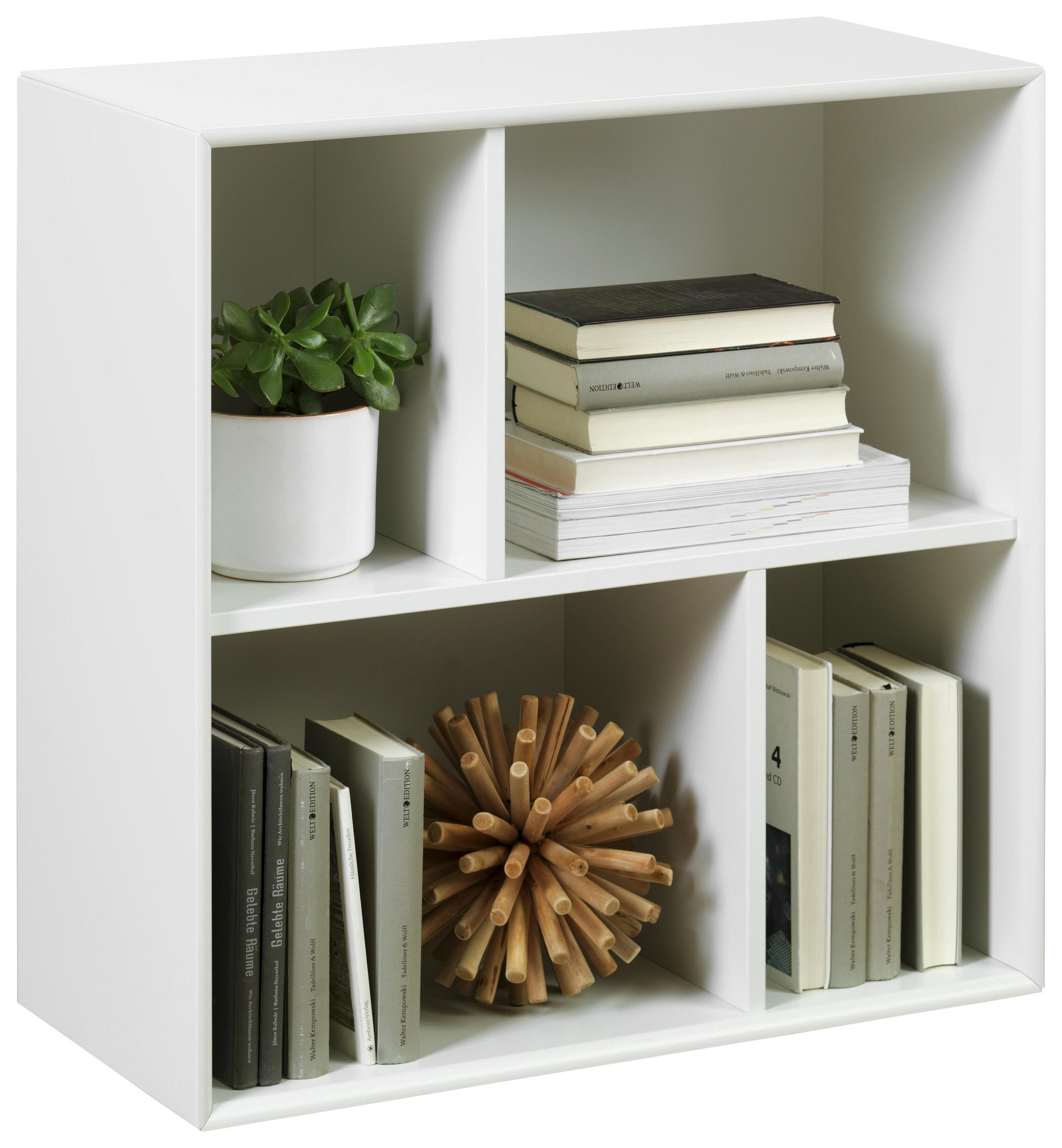 Regal 70/70/32 cm Weiß