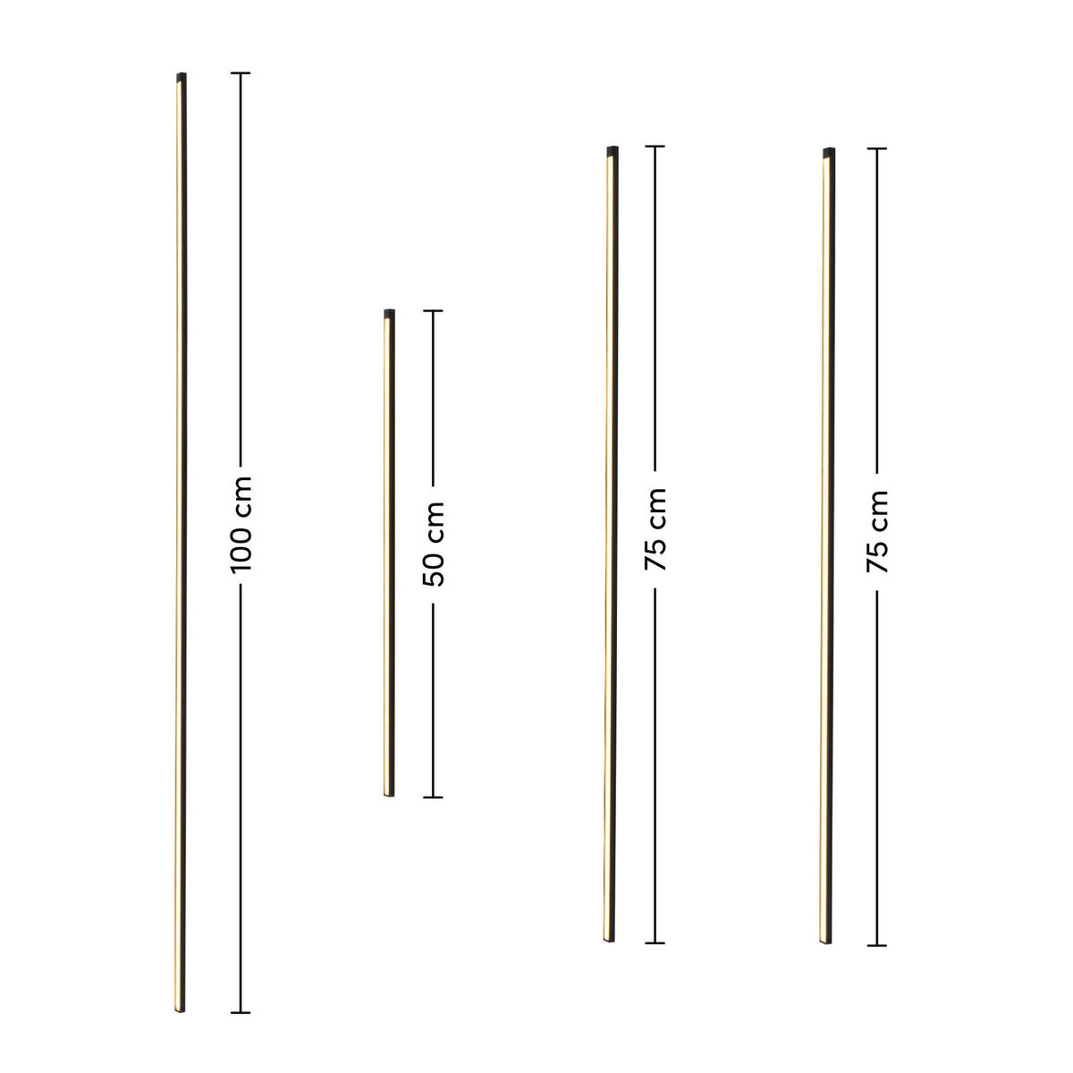 LED TRAKA - providno/crna, Trendi, plastika - Boxxx