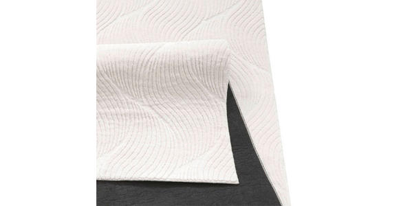 HANDWEBTEPPICH 140/200 cm Stilo Creme  - Creme, Design, Textil (140/200cm) - Novel