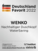 DUSCHKOPF - Schwarz, Basics, Kunststoff (11cm) - Wenko
