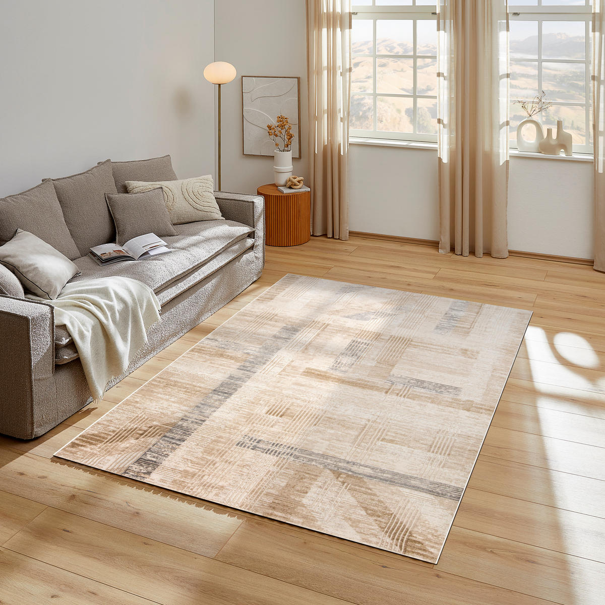 TKANI TEPIH  krem     - krem, Dizajnerski, tekstil (160/230cm) - Dieter Knoll