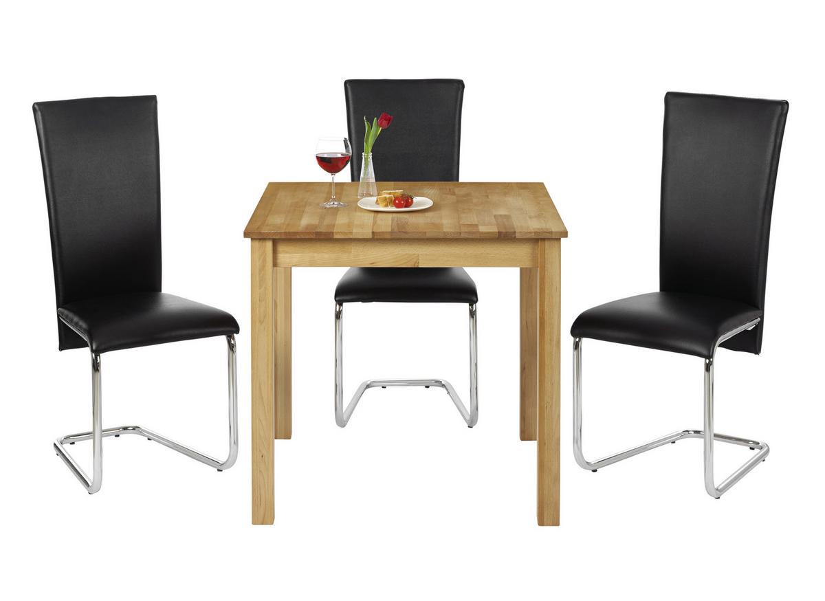 TRPEZARIJSKI STO  boja bukve   - boja bukve, Dizajnerski, drvo (80/80/75cm) - Carryhome