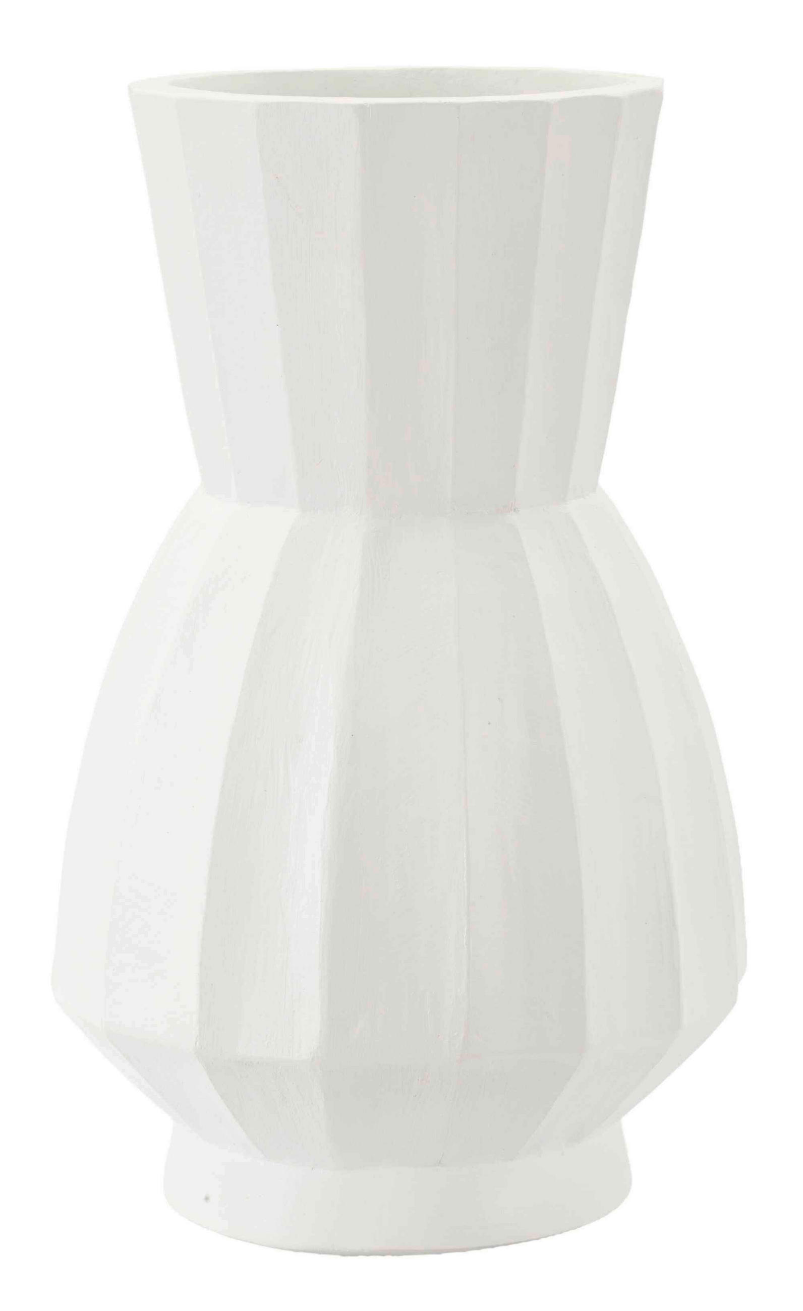 Vase Glint Weiß B: 24,5 cm