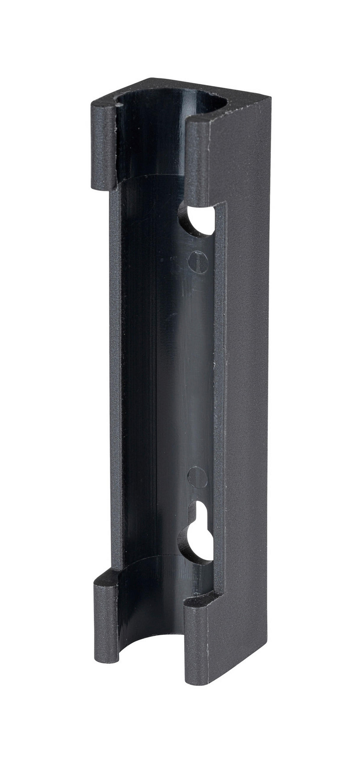 BODENWISCHER ROSOLE  - Schwarz, Basics, Kunststoff/Metall (40/133/3cm) - Wenko